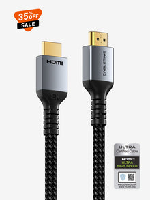 CABLETIME 8K HDMI 2.1 Cable 48Gbps Braided