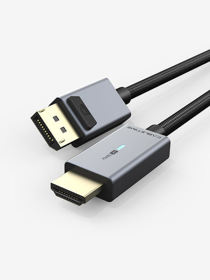 CABLETIME premium DisplayPort to HDMI cable 4K 30Hz product view