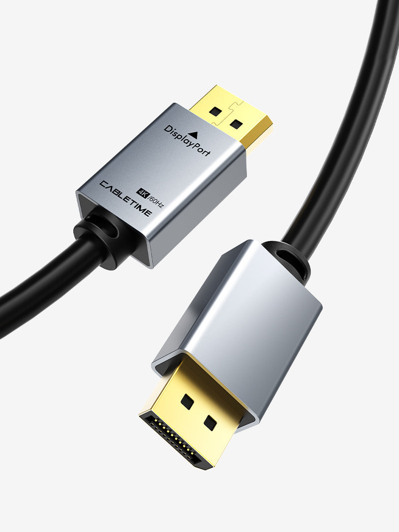CABLETIME premium DisplayPort 1.2 cable 4K 60Hz product view