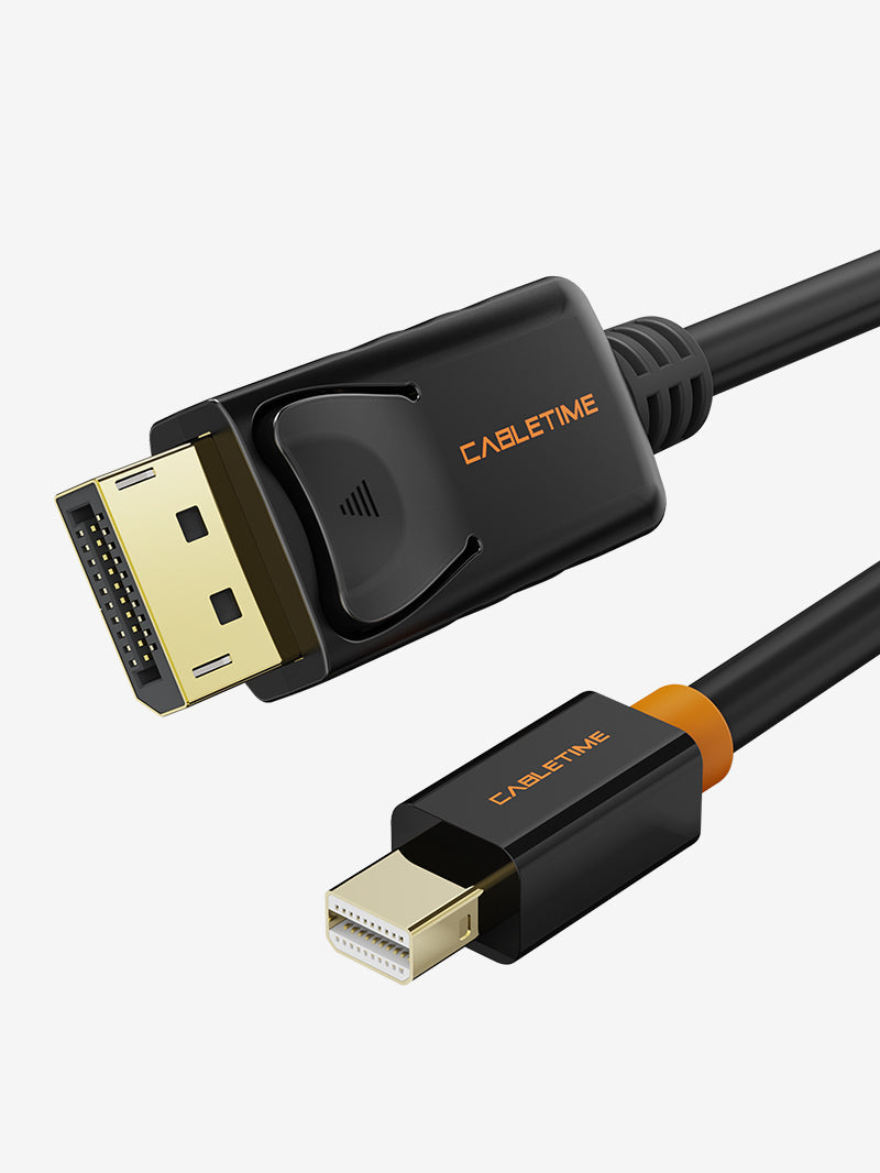 CABLETIME Mini DisplayPort to DisplayPort cable product view
