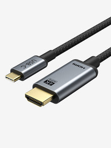 CABLETIME USB Type C to HDMI Cord 4K 60Hz for MacBook Air, model CC13K, SKU CT-C160-PU31-CMHD4-S1.8