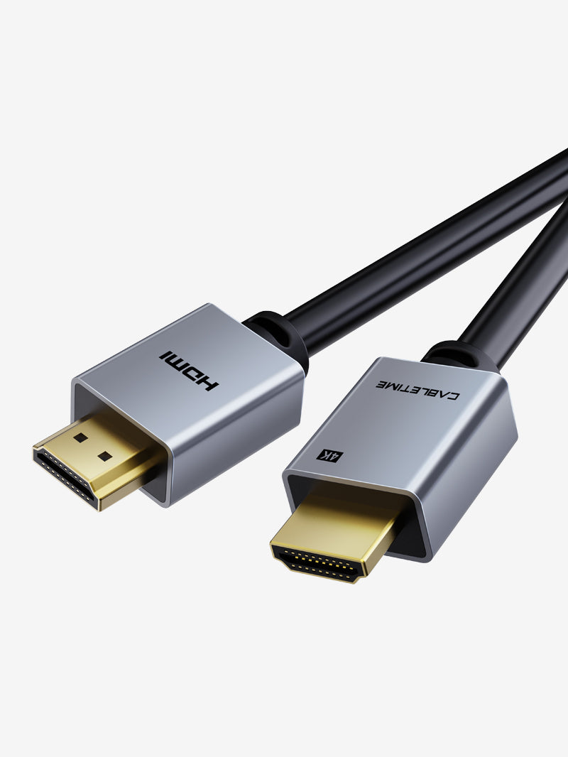 CABLETIME Gold Plated HDMI 2.0 Cable 4K 60Hz for PS4 TV