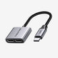 CABLETIME USB-C audio and PD adapter