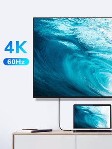 CABLETIME USB Type C to HDMI Cord 4K 60Hz for MacBook Air, model CC13K, SKU CT-C160-PU31-CMHD4-S1.8