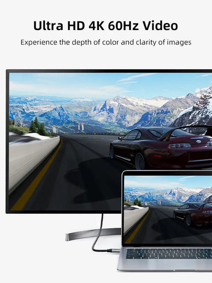 CABLETIME USB C To HDMI Cable 4K 60Hz, models CC10H / CC10K / CC10N / CC10P, with length options 1m, 1.8m, 3m and 5m