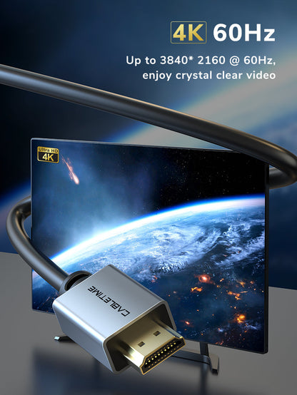 CABLETIME Gold Plated HDMI 2.0 Cable 4K 60Hz for PS4 TV