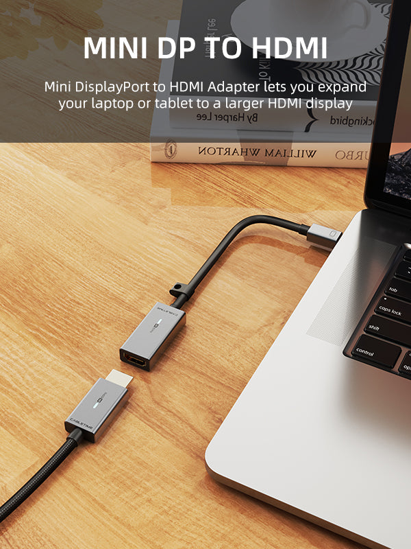 CABLETIME Mini DisplayPort to HDMI adapter 4K display connection