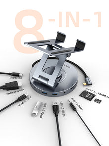 8 IN 1 USB-C Docking Station for iPad Pro Air