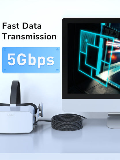 CABLETIME VR cable 5Gbps high-speed data feature
