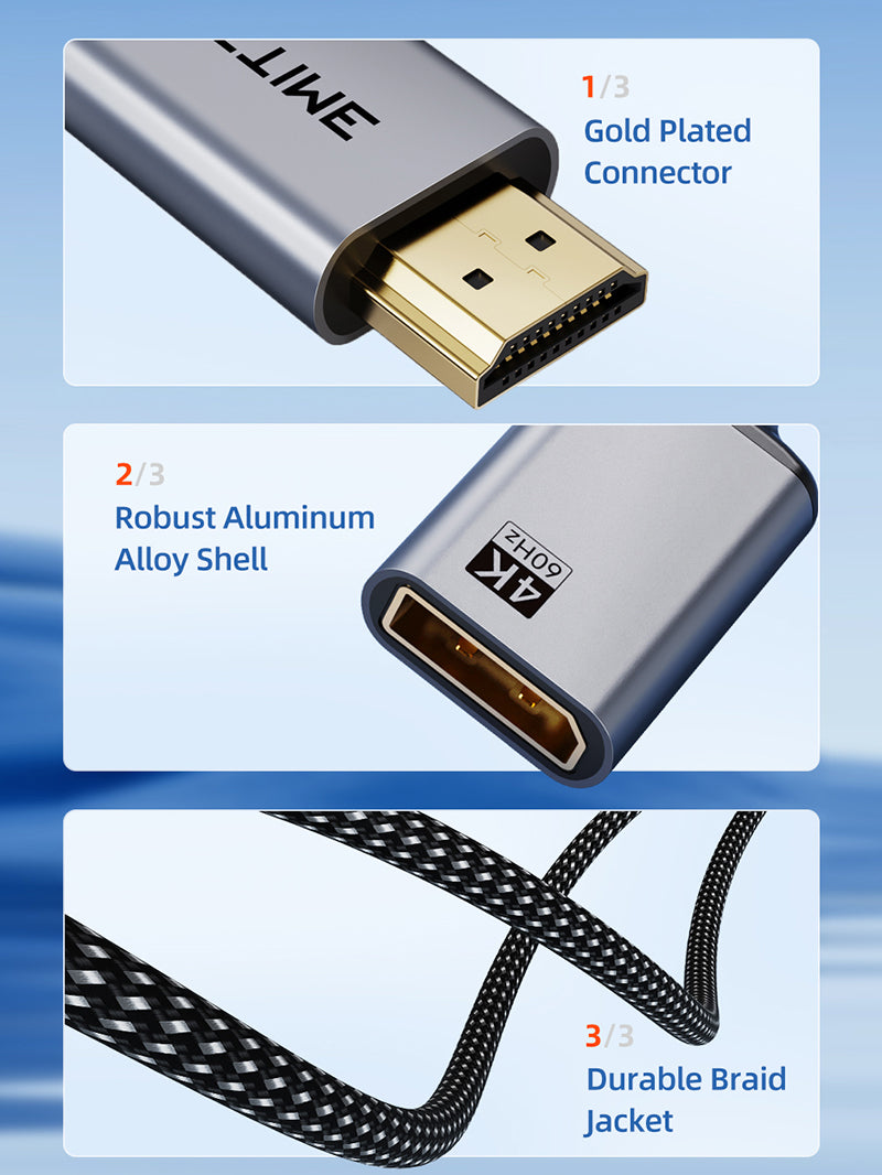 CABLETIME HDMI DP compatibility