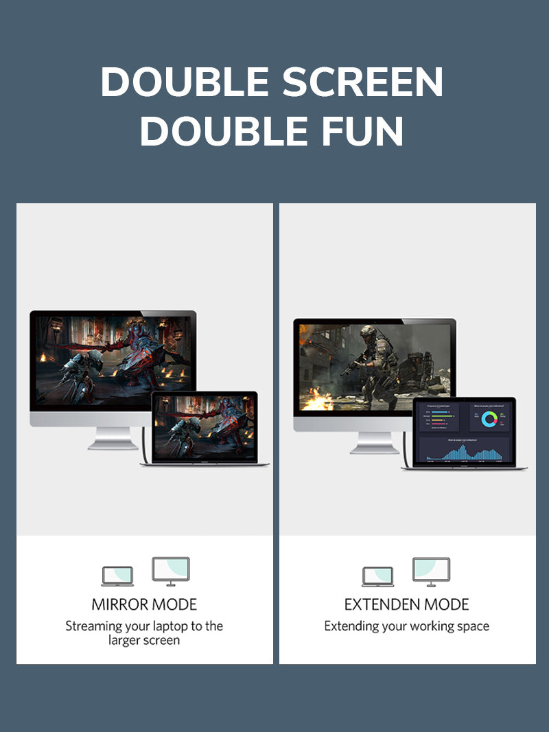 CABLETIME DisplayPort source to HDMI display direction guide
