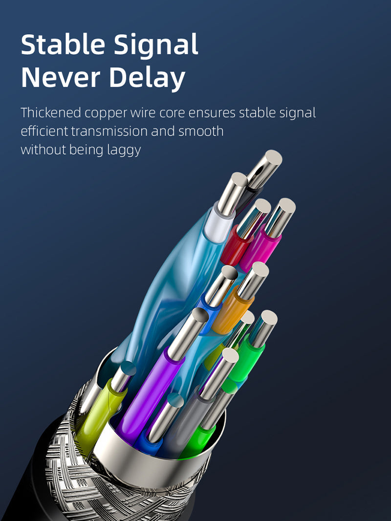 CABLETIME premium DisplayPort cable stable signal shielding