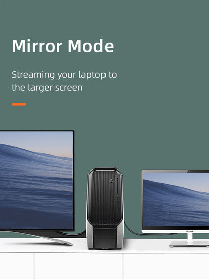 CABLETIME DisplayPort to VGA adapter secure latching connector