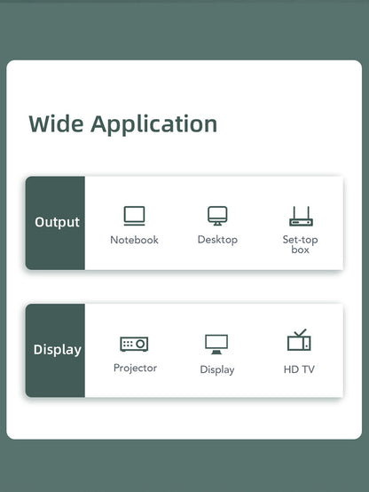 CABLETIME DisplayPort to VGA adapter specification visual