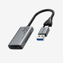 CABLETIME HDMI to USB / USB-C Video Capture Card 1080P60 with 4K30 Input for Nintendo Switch, Gaming & Live Streaming