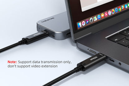 CABLETIME 10Gbps USB-C optical data cable feature presentation
