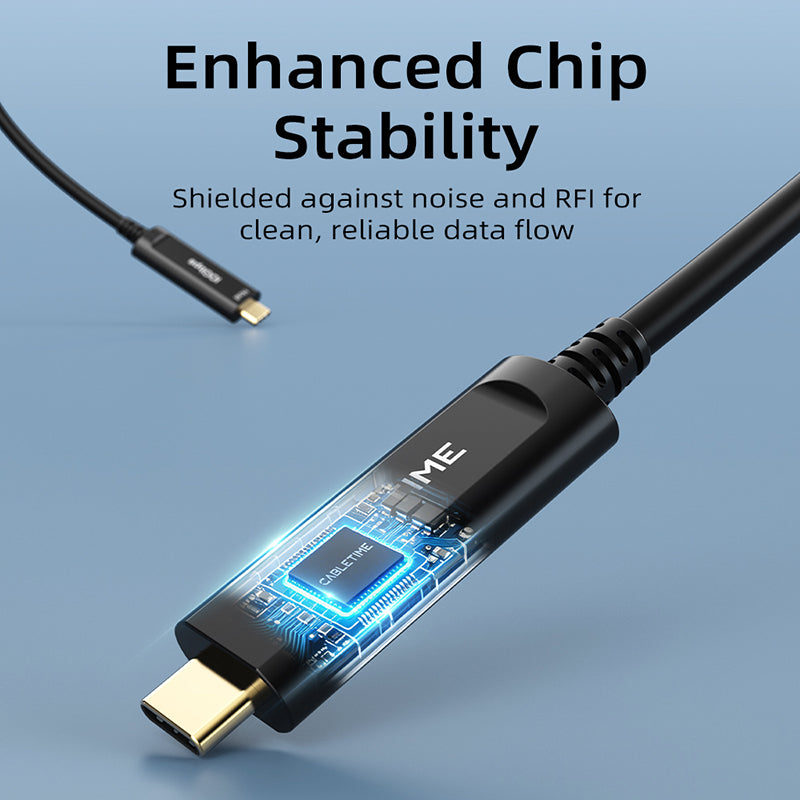 CABLETIME USB-C AOC data cable compatibility