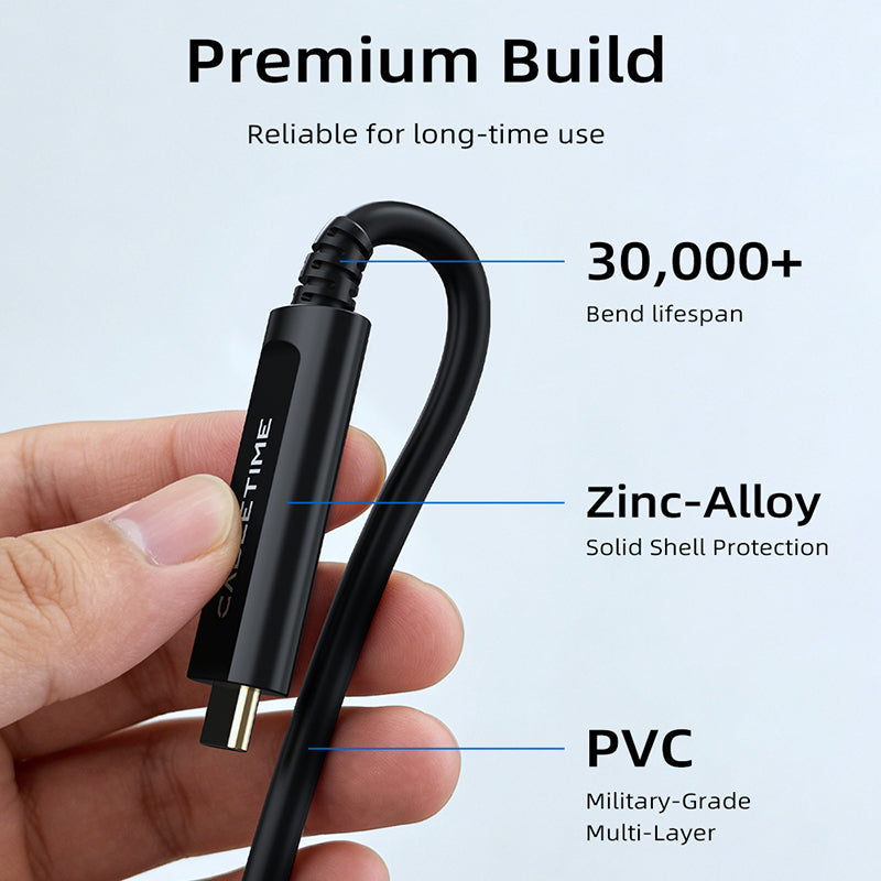 CABLETIME USB-C active optical data cable interference protection