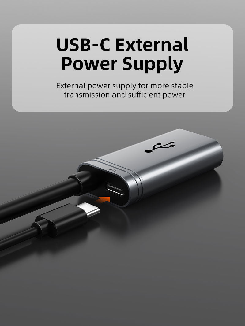 CABLETIME Active USB 2.0 A Male to A Female Extension Cable 5m / 10m / 15m / 20m / 25m / 30m.