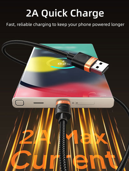 CABLETIME 2A quick charging feature