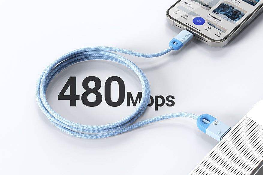 CABLETIME 6A cable 480Mbps data-transfer feature