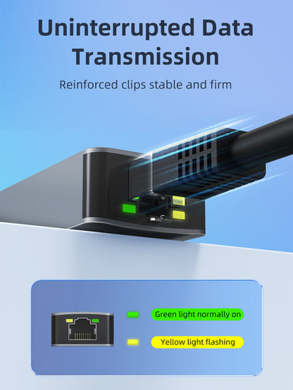 CABLETIME 2.5Gbps USB 3.0-A to RJ45 Ethernet Adapter – CB56G