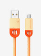 CABLETIME Micro USB cable in Vitality Orange