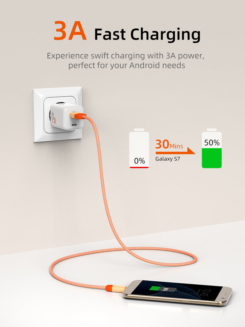 CABLETIME Micro USB braided durability