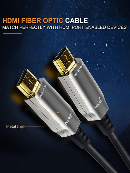 CABLETIME Active Fiber Optical HDMI 2.0 Cable (AOC) 4K 60Hz