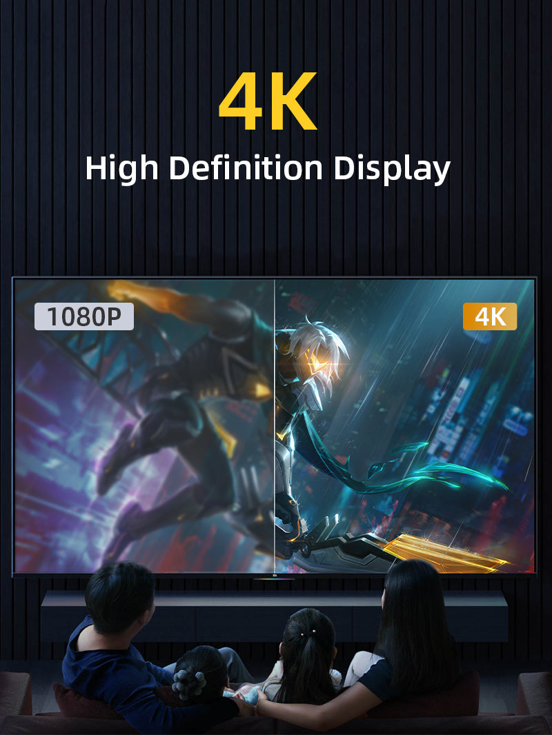 CABLETIME DisplayPort source to HDMI display cable direction