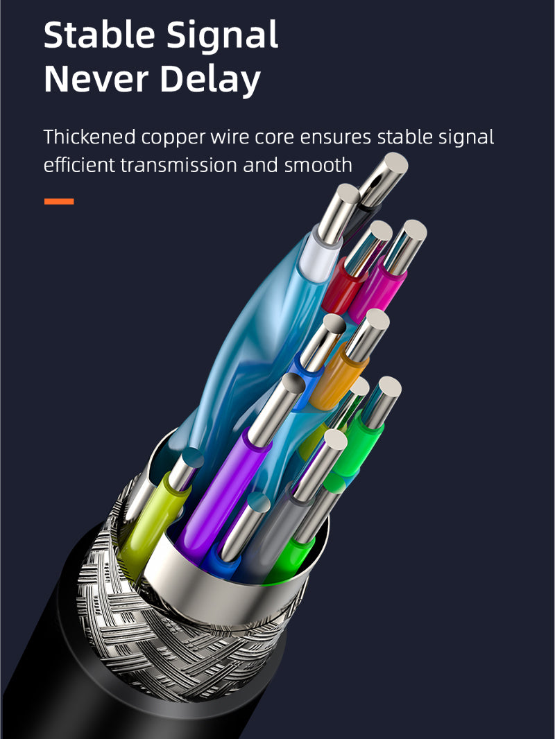 CABLETIME DisplayPort to DVI cable stable signal construction