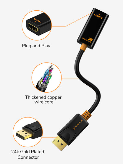 CABLETIME DP HDMI compatibility