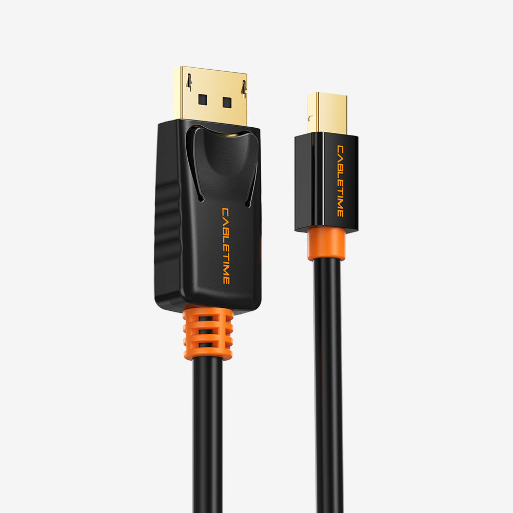 CABLETIME Mini DisplayPort cable CT-AV588-02G-B