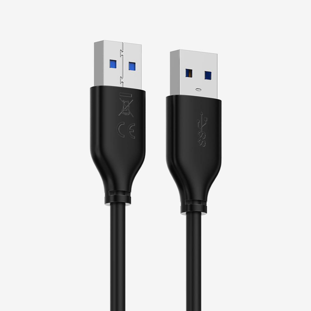 CABLETIME USB 3.0 Type-A male to male cable