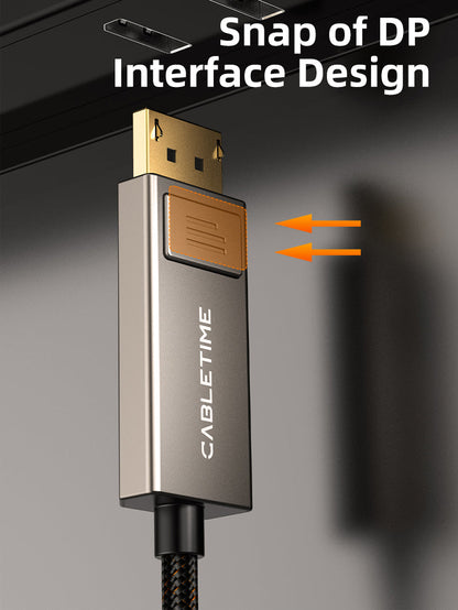 CABLETIME USB Type C to HDMI Cord 4K 60Hz for MacBook Air, model CC13K, SKU CT-C160-PU31-CMHD4-S1.8