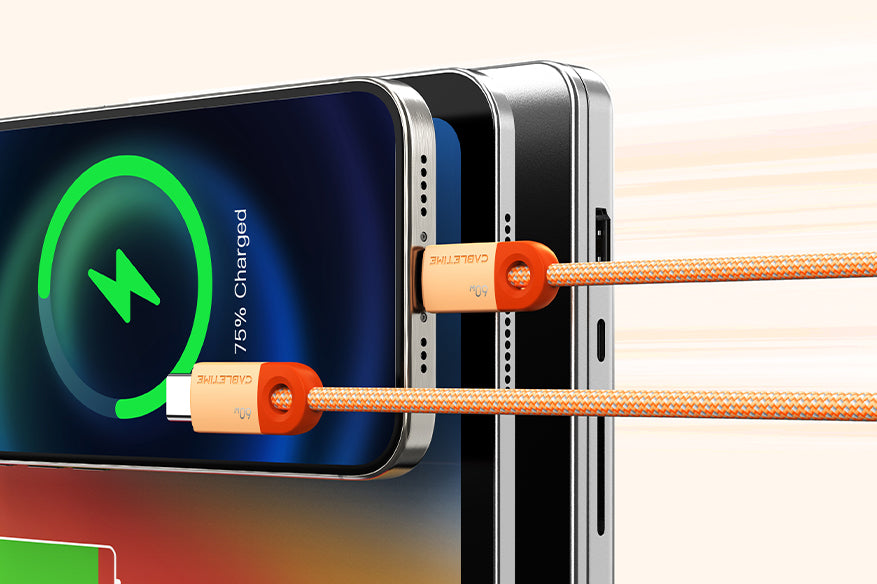 CABLETIME 60W USB-C Power Delivery feature