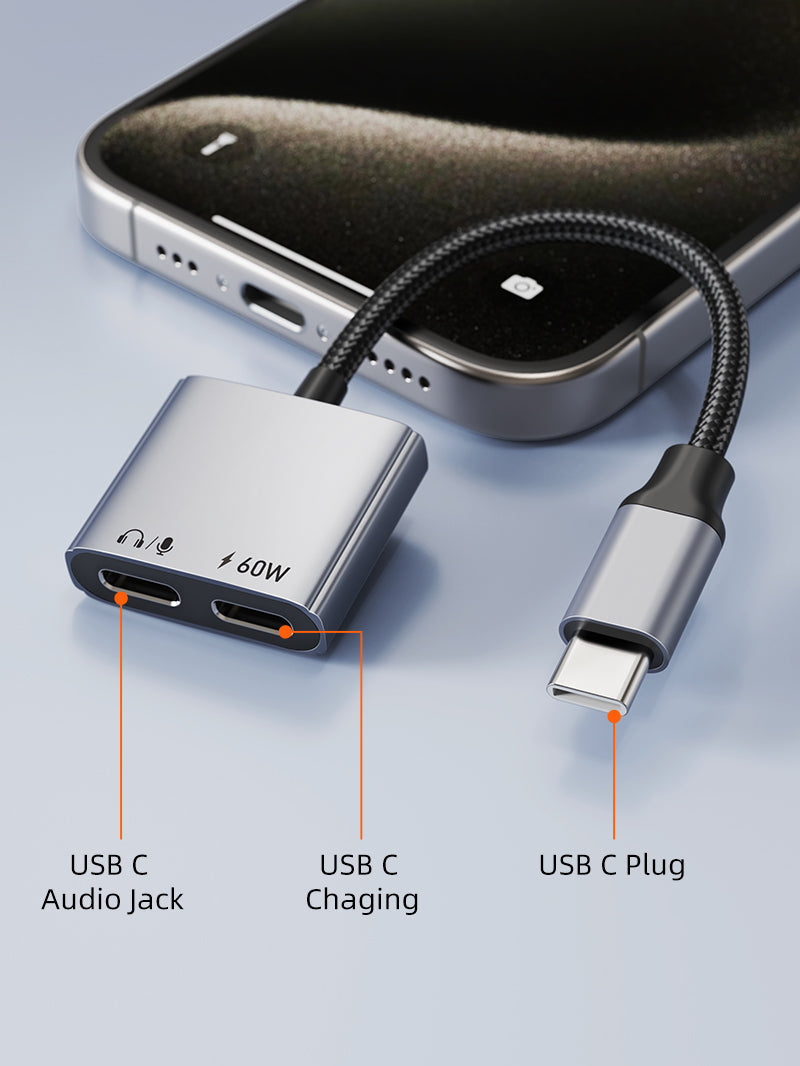 CABLETIME USB-C audio adapter feature 7