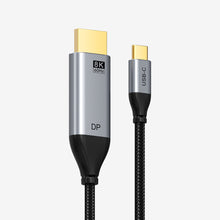 CABLETIME USB C to DisplayPort 1.4 Cable 8K 60Hz 4K 144Hz, models CC21L / CC21N, SKUs CT-CMDP8K-AG2 / CT-CMDP8K-AG3