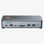 Cabletime 8K USB Laptop Docking Station Dual HDMI Three Monitors for ASUS Dell MacBook (CB14S)