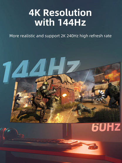CABLETIME DP to HDMI 4K 144Hz