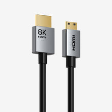 CABLETIME 8K60Hz Mini HDMI to HDMI Cable Bi-Direction for Raspberry Pi Zero / Camera / Camcorder