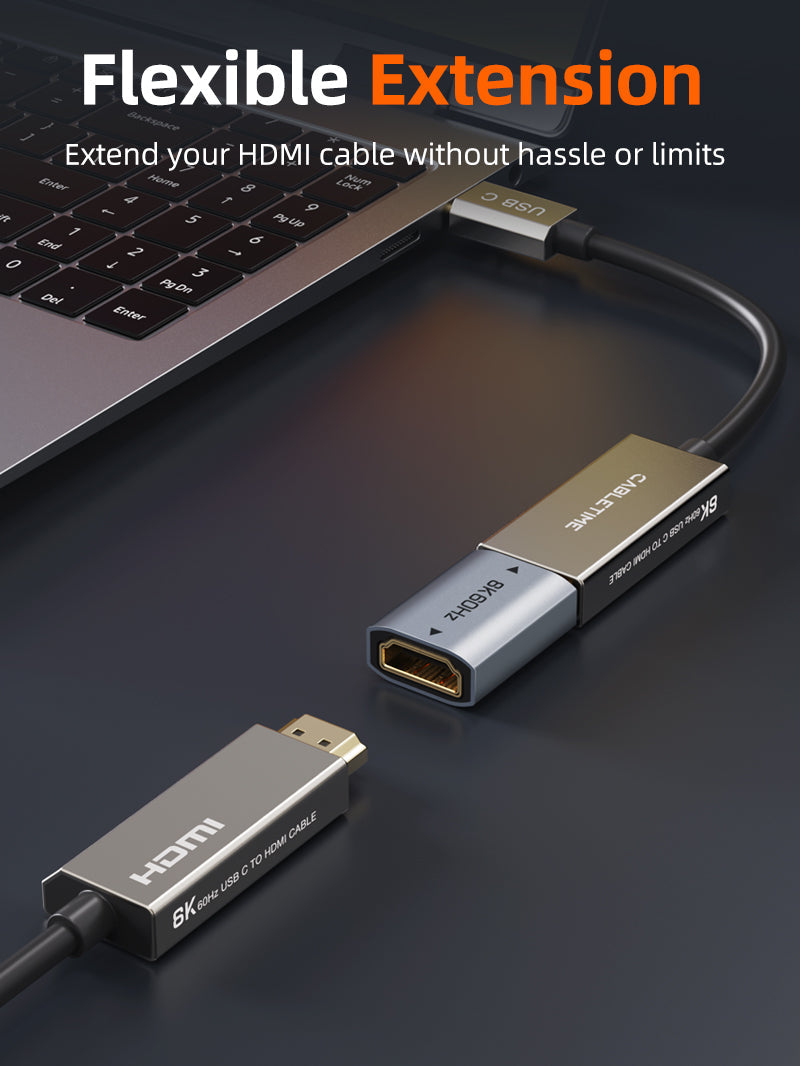 CABLETIME HDMI coupler 8K