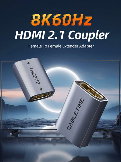 CABLETIME HDMI coupler features