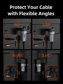 CABLETIME HDMI adapter orientations