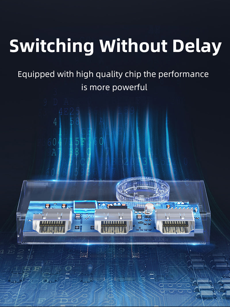 CABLETIME 4K 60Hz HDMI 2.0 Bi-Directional Switch 2 In 1 Out / 1 In 2 Out Manual HDMI Switcher