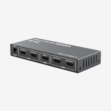 CABLETIME 4K 1x4 HDMI Splitter for Multiple Monitors TV, 1 In 4 Out HDMI Distribution Amplifier