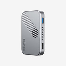 7-in-1 Magnetic USB-C Hub with SSD enclosure for iPhone 17 16 15 Pro Max MacBook Pro Air, iPad Pro