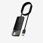 CABLETIME 4-Port USB-A 3.0 Hub SuperSpeed 5Gbps with USB-C Power Supply – CB01B / CB02B