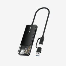CABLETIME 10Gbps USB A 3.2 Hub USB-A / USB-C to 4-Port USB-A Hub for Laptop -
