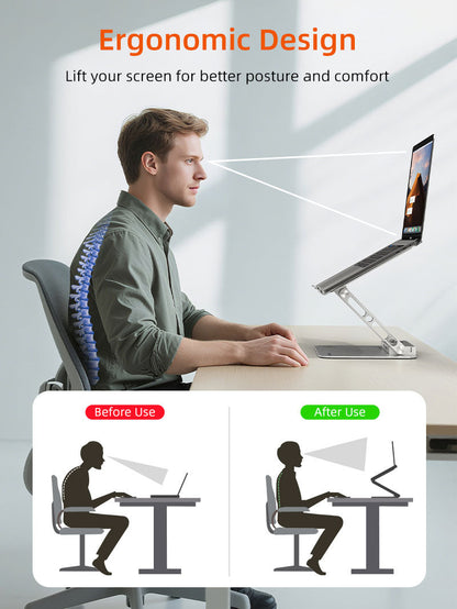 Laptop Docking Station Stand 8 IN 1 for Macbook